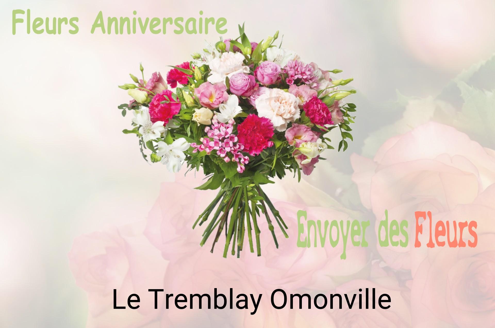 Bouquet de fleurs d’anniversaire livré à Le Tremblay-Omonville