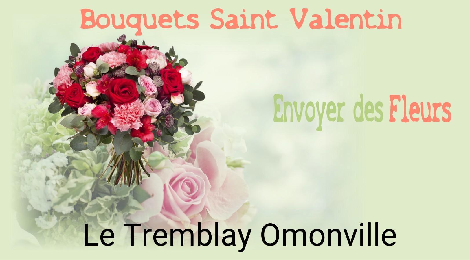 Roses de Saint-Valentin livrées à Le Tremblay-Omonville
